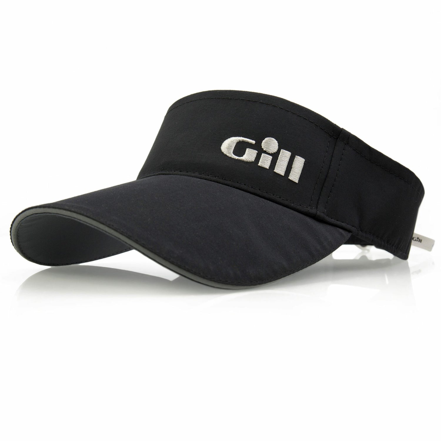 Gill Regatta-Visor mit 50 UV-Schutz, Sonnenschutz-Visier für windige Bedingungen - orange, blau, mittelgrau, ocean, graphit, silber, schwarz