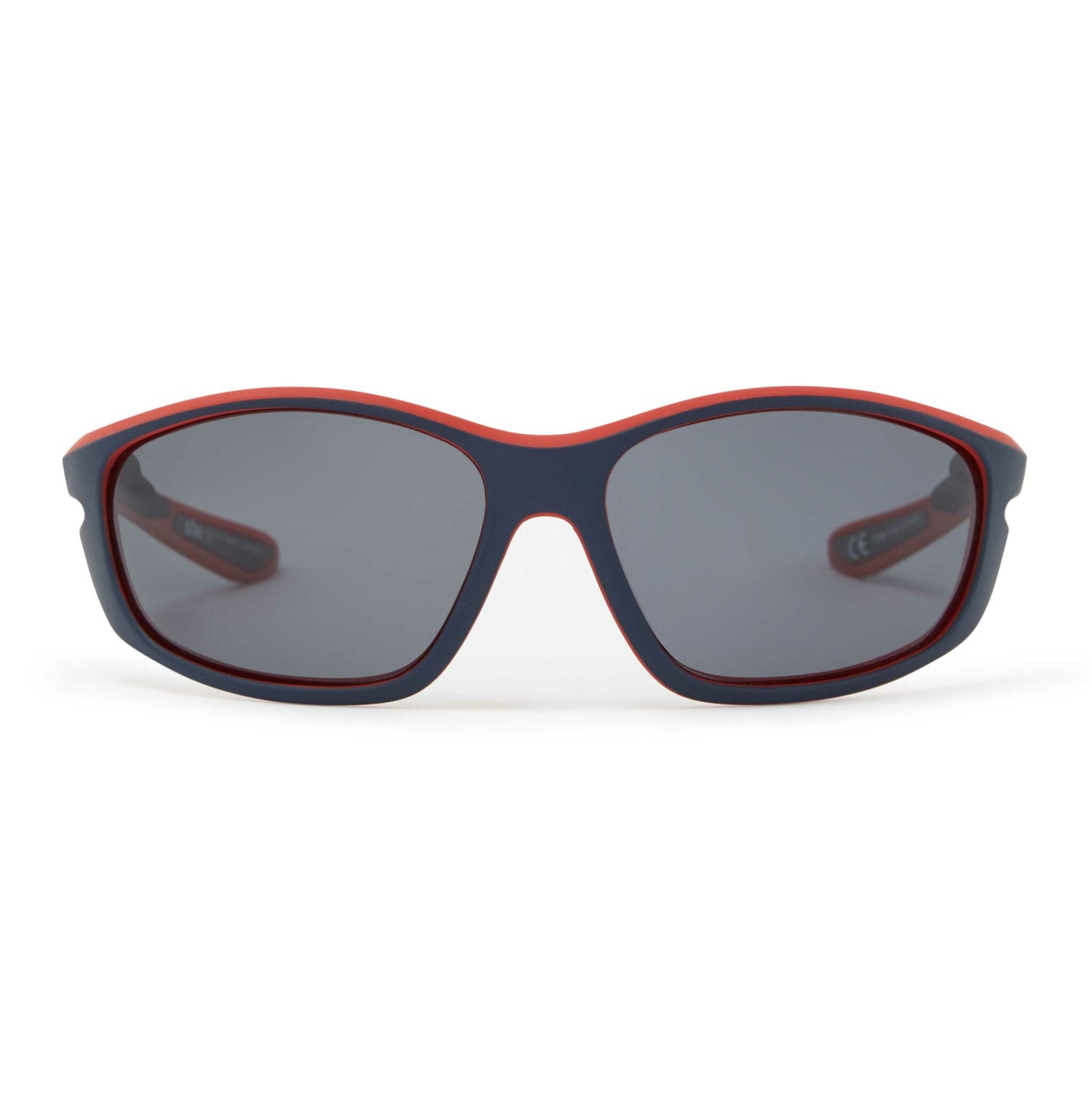 Gill Sonnenbrille CORONA schwimmfähig, polarisierte Linsen mit UV-Schutz 400, kratzfest und oleophobisch - mattschwarz, silber, navy-rot