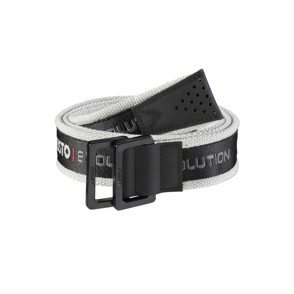MUSTO EVOLUTION SAILING Belt, durable polyester fabric, corrosion-resistant buckle - XS/S – XL/XXL, black, grey, blue