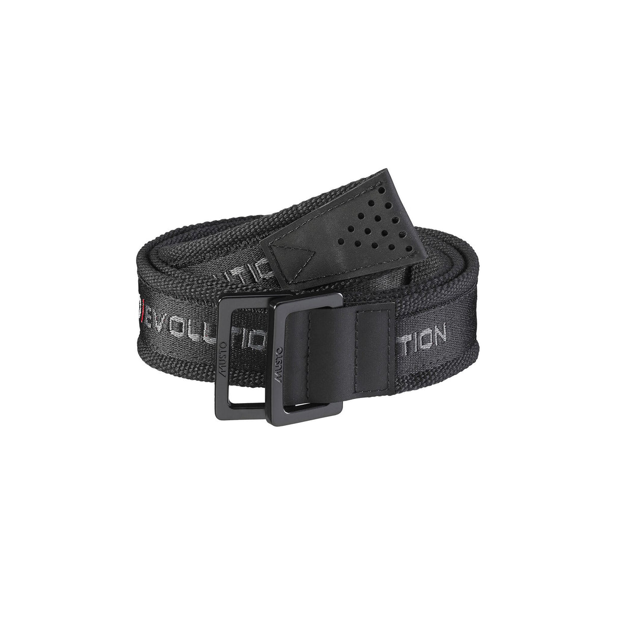 MUSTO EVOLUTION SAILING Belt, durable polyester fabric, corrosion-resistant buckle - XS/S – XL/XXL, black, grey, blue