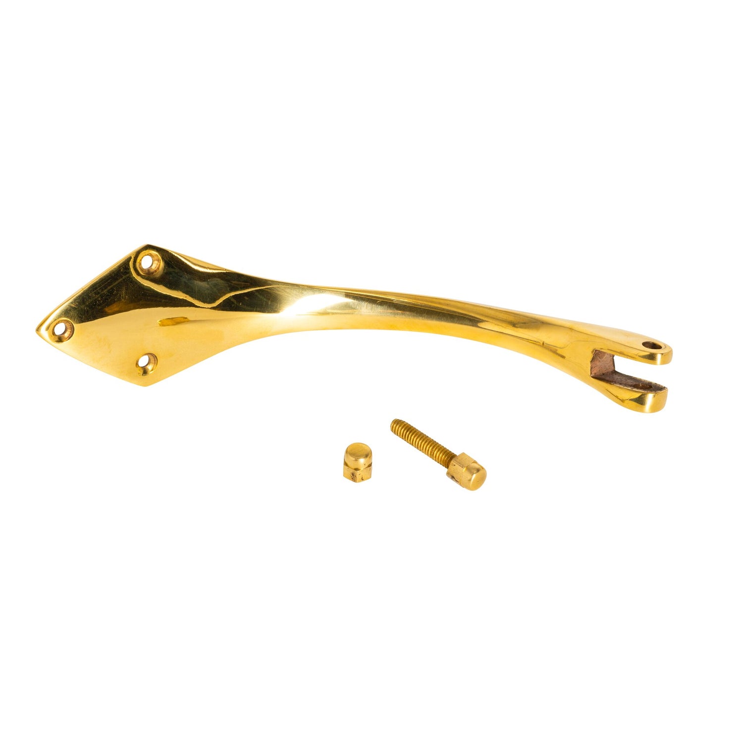 Glockenhalter Messing Schiffsglocken-Halter poliert Ø 100 mm, edles Design
