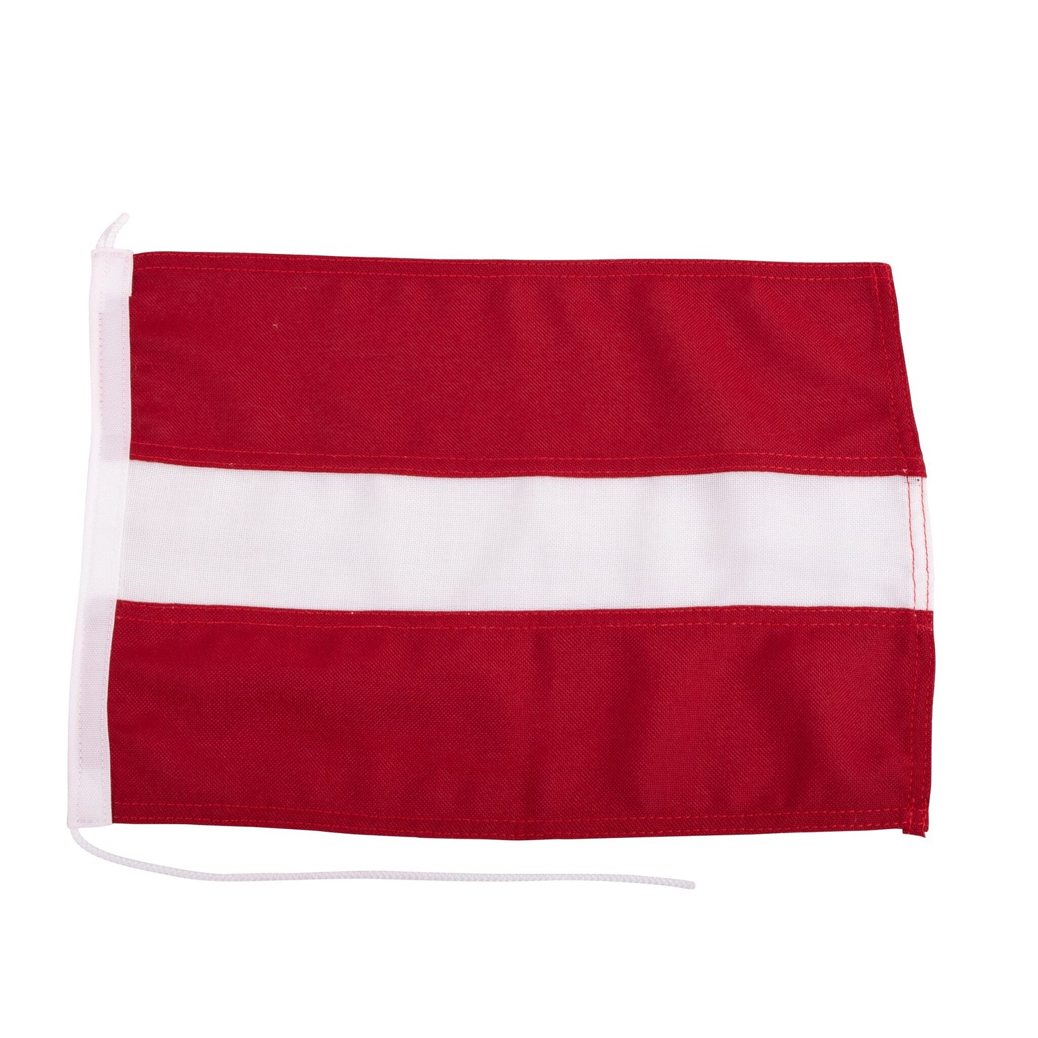 Gastlandflagge Lettland, 100% Spun-Polyester, UV-beständig, mit Öse und Bändchen - 20 x 30 - 30 x 45 cm