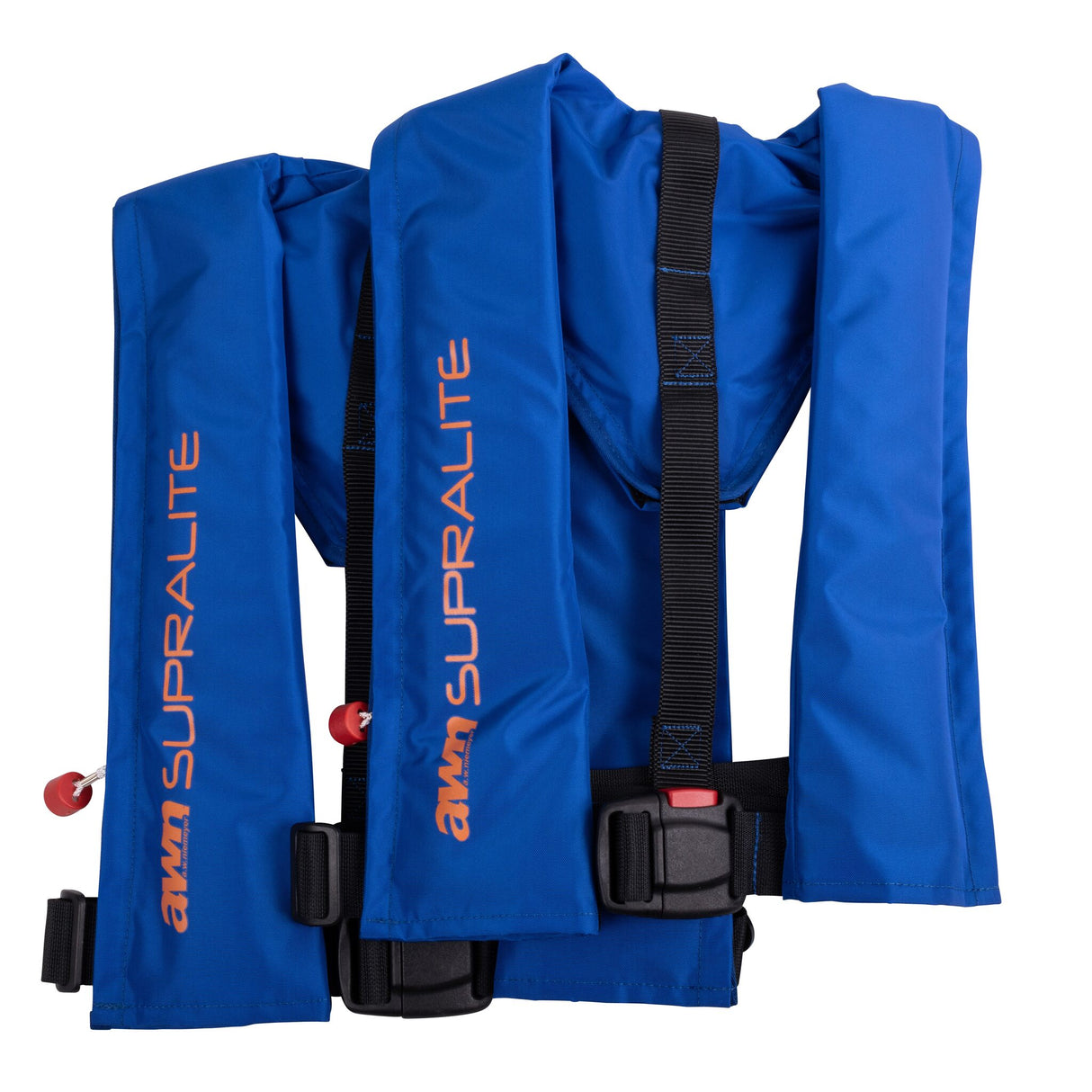 awn Rettungswesten Doppelpack Supralite II, Sicherheitsweste, Click-Beschlag & Reflexstreifen
