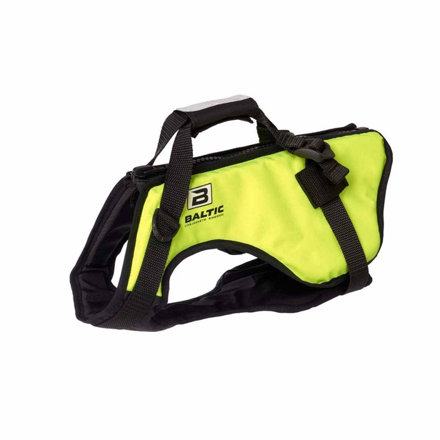 Baltic Hundeschwimmweste Zorro, bequeme Schwimmhilfe mit D-Ring, Tragegriff und Reflexstreifen - 5 - 25+ kg