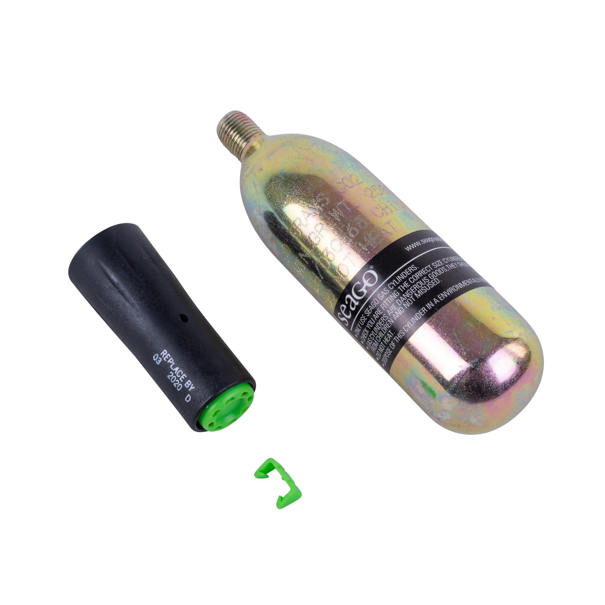 SEAGO Ersatzpatronen-Set Rettungswestenzubehör 60 g, Ersatzpatronen Sicherheitsausrüstung