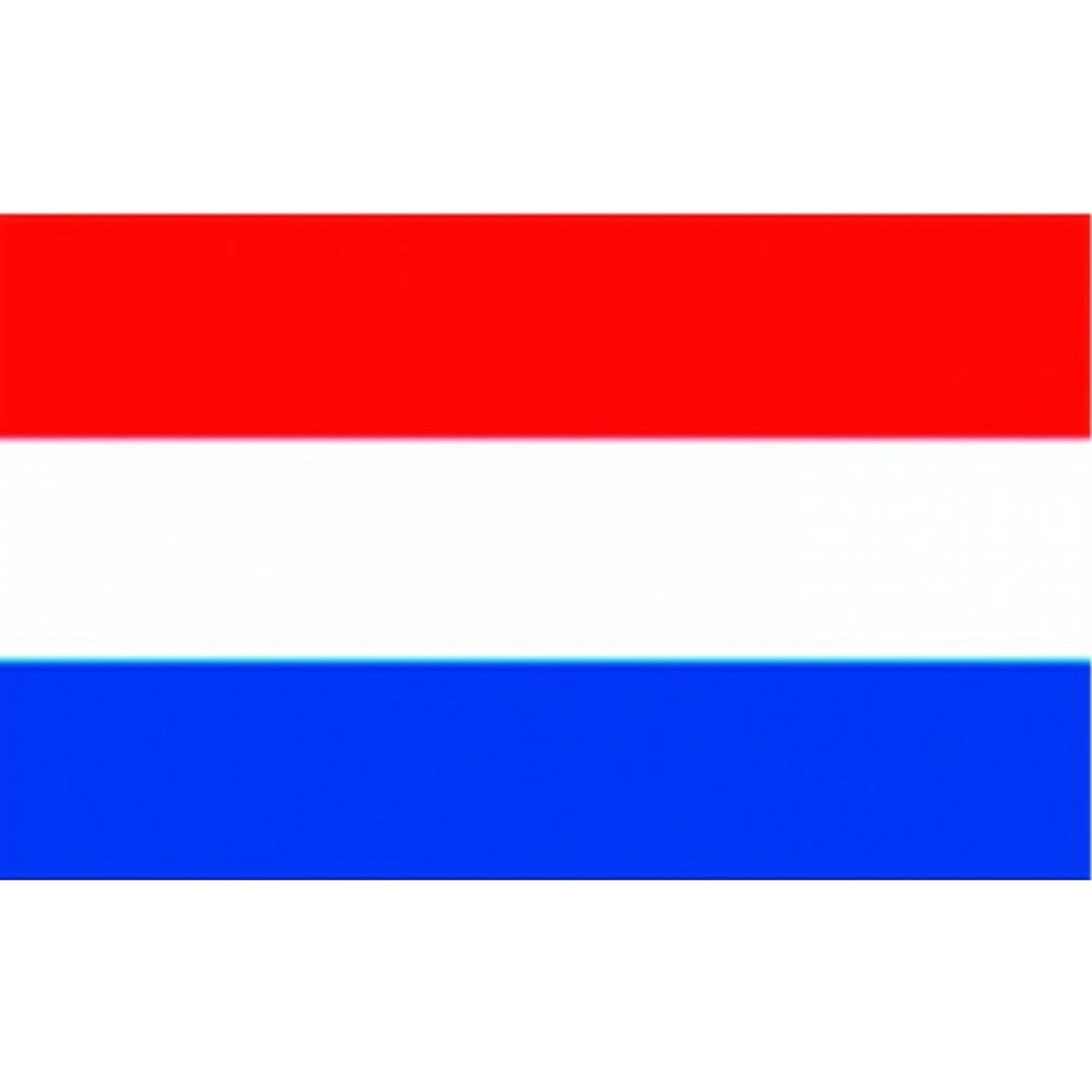 Gastlandflagge Niederlande aus 100% Spun-Polyester, UV-beständig, mit Öse und Bändchen für einfache Befestigung - 20 x 30 - 30 x 45 cm
