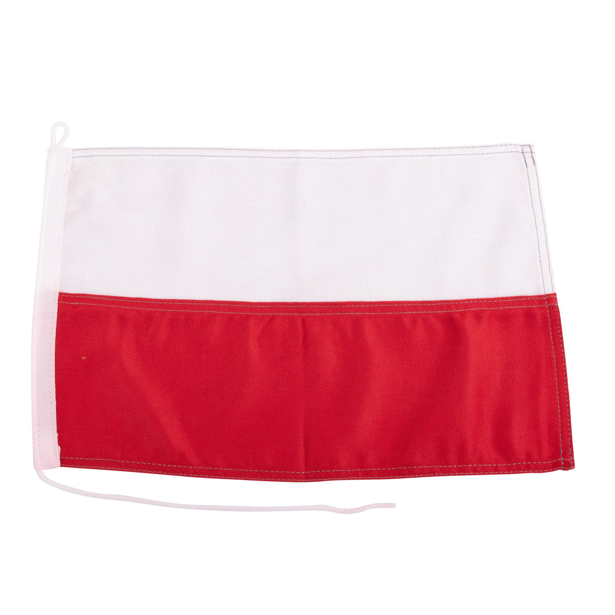 Gastlandflagge Polen, 100% Spun-Polyester, UV-beständig, mit Öse und Bändchen - 20x30 - 30x45 cm