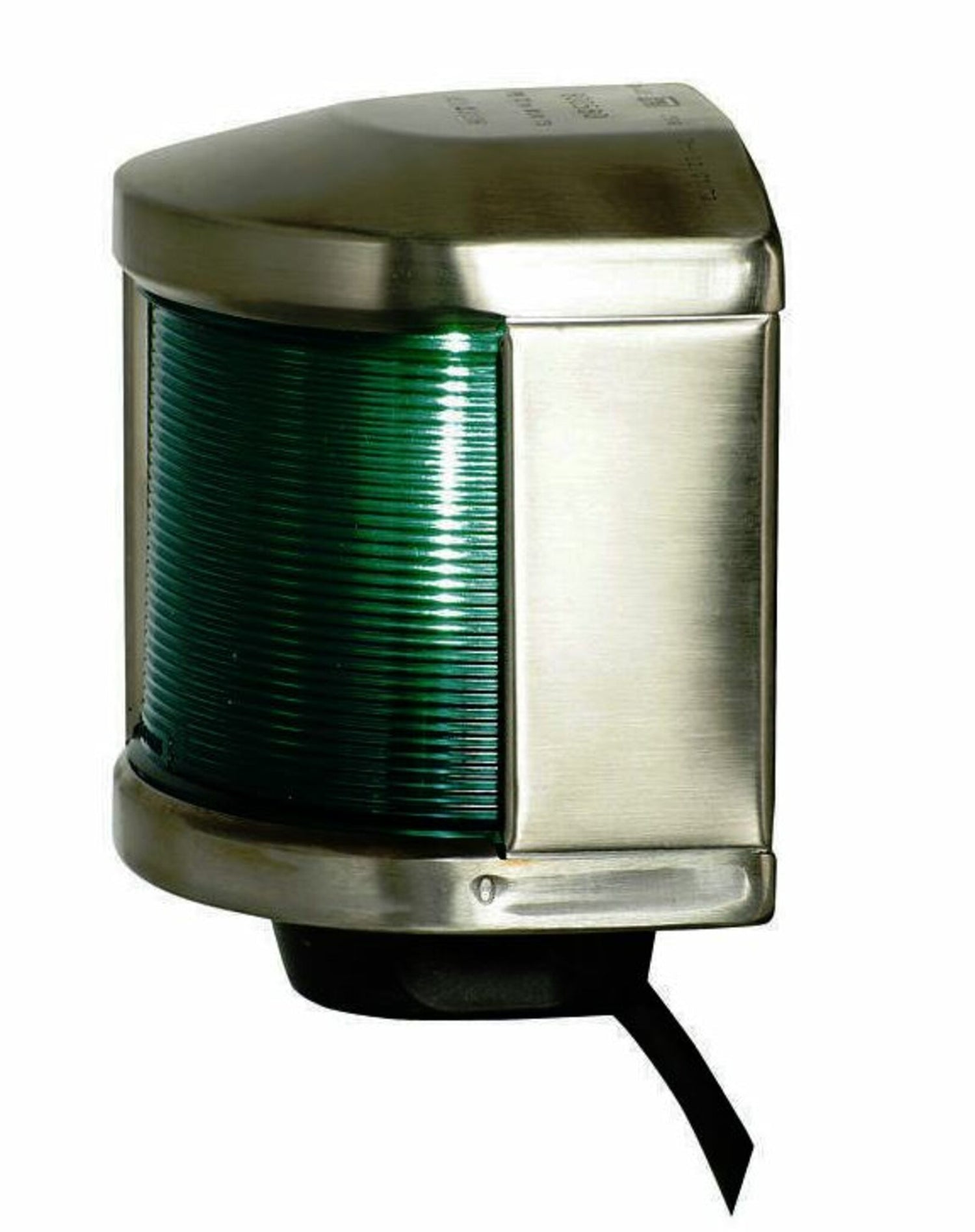 Peters + Bey Navigationslaterne Edelstahl wasserdicht schlagfest stoßfest, Steuerbordlicht, Serie 410 2 nm