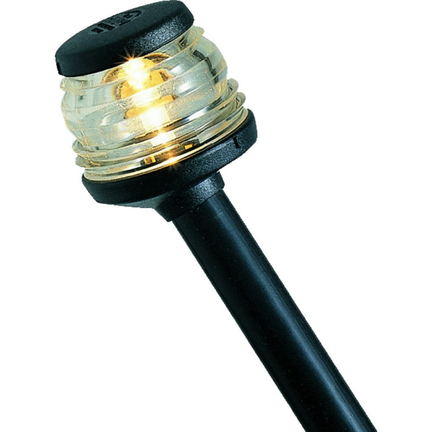 Aqua Signal Stablaterne Stoßfest, schwarze Signallaterne, salzwasser- und antimagnetisch