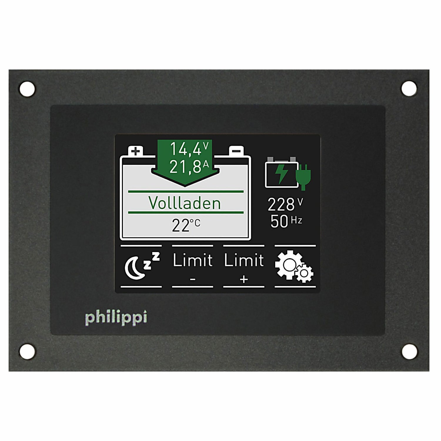 Philippi Interface Ladegeräte-Fernbedienung Touch-Display, Steuergerät, Nachrüstbar