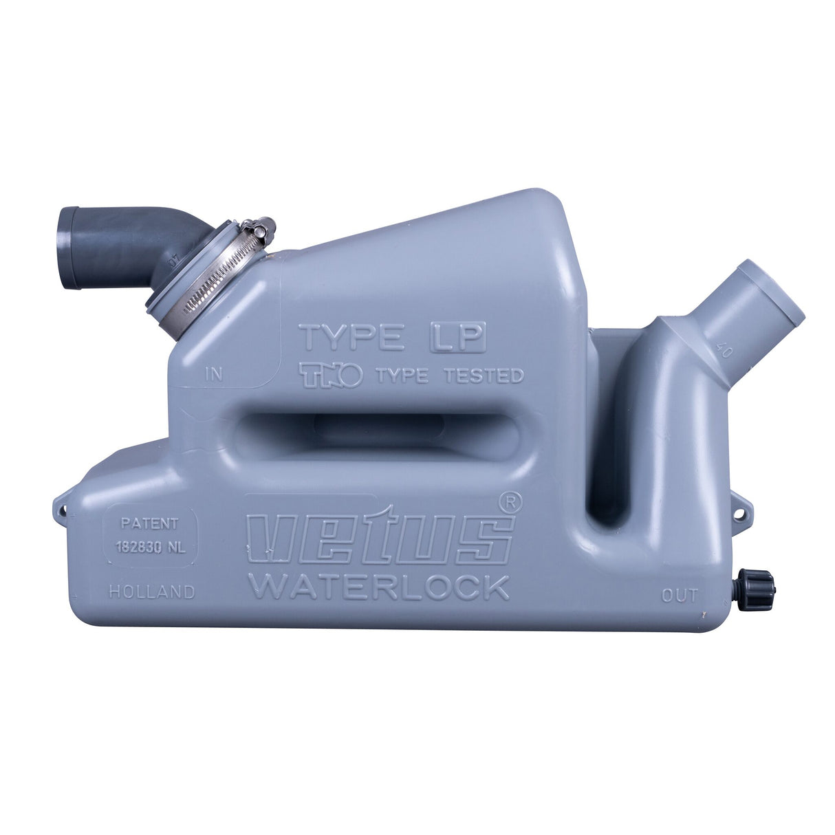 VETUS Wassersammler, Wasserabfluss verhindern, einfacher Einbau, ideal für Motorstopps - 30 - 90 mm