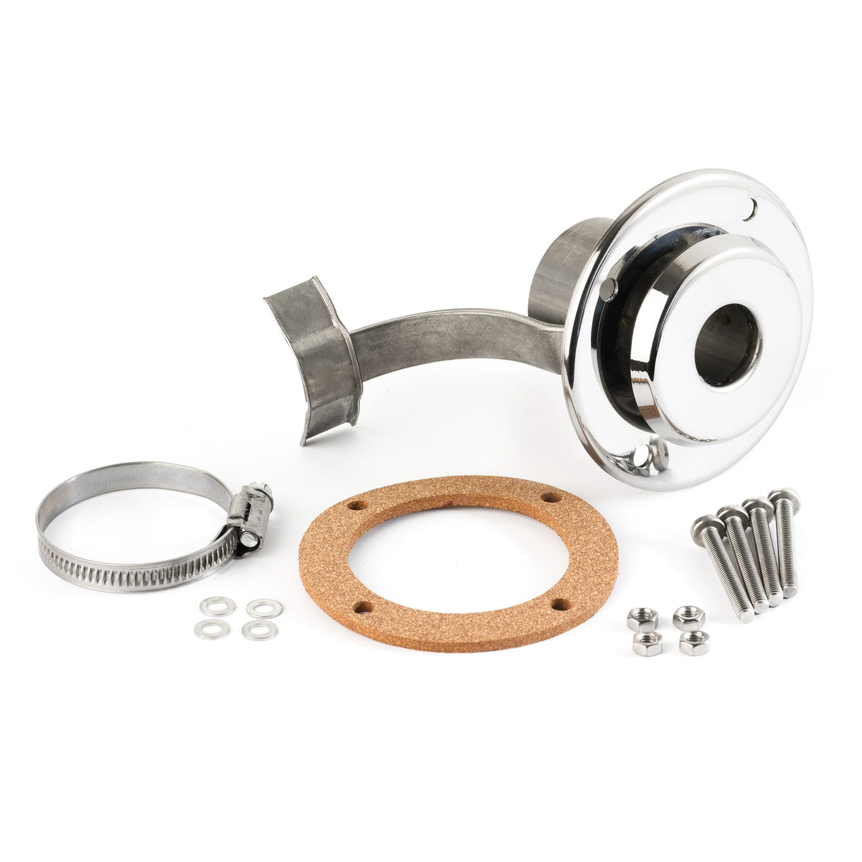 WALLAS Abgasstutzen Rumpfdurchführung, Heizung Zubehör, passend für WALLAS Heizungen