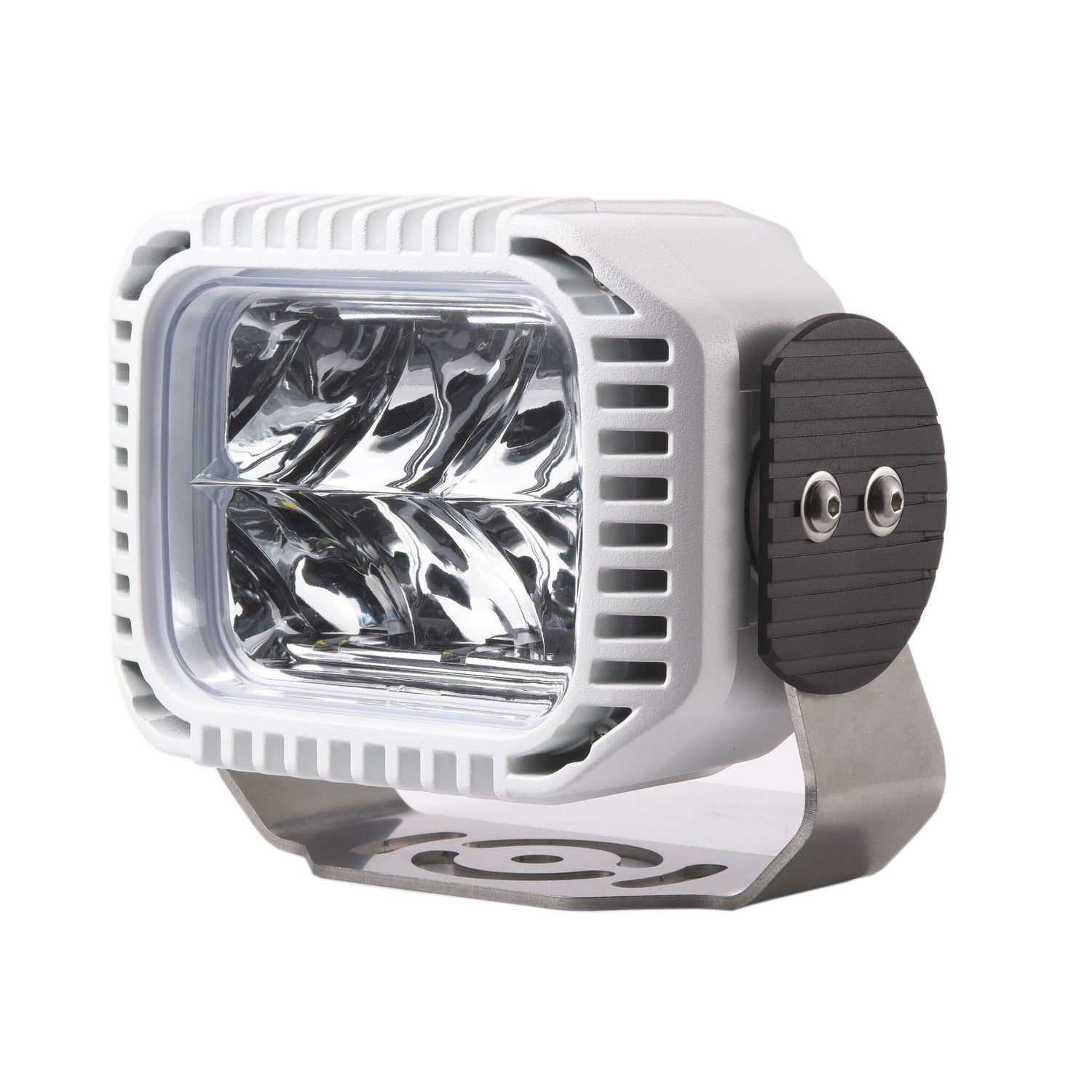 ALLREMOTE LED-Deckstrahler Flutlicht WL1101, 1200 Candela, IP68 staub- und wasserdicht, niedrige EMC-Signatur - schwarz oder weiß