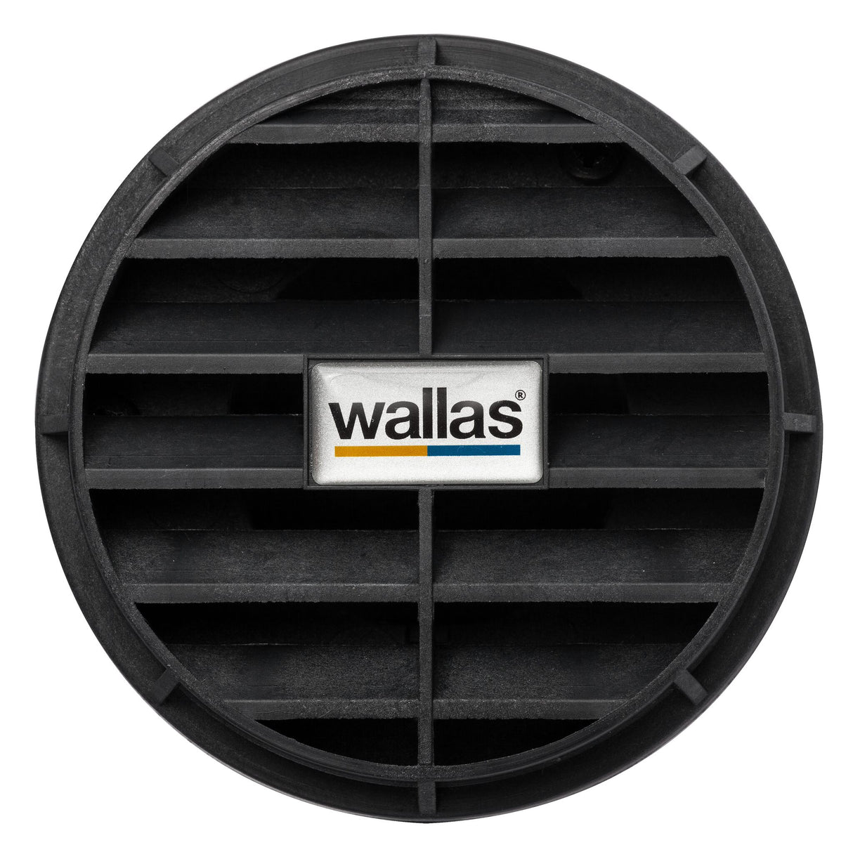 WALLAS Warmluftaußenblende 60 mm Durchmesser, Ventilatorabdeckung, für Schläuche