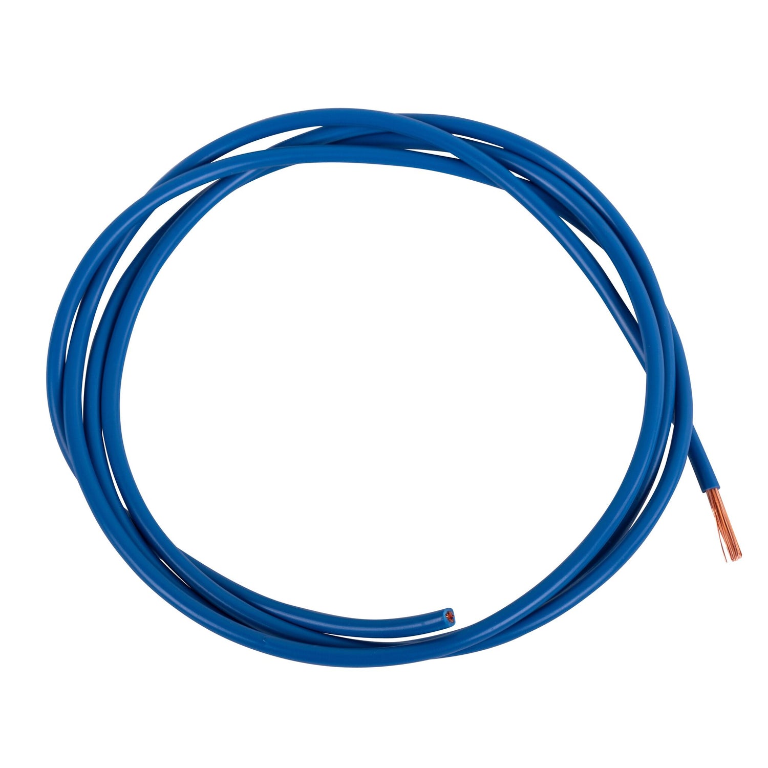 Fahrzeugleitung einadrig 1 Meter, elektrische Leitung, ideal für Installationen und Batterieanschlüsse - 0.75 - 70 mm², rot, schwarz, blau