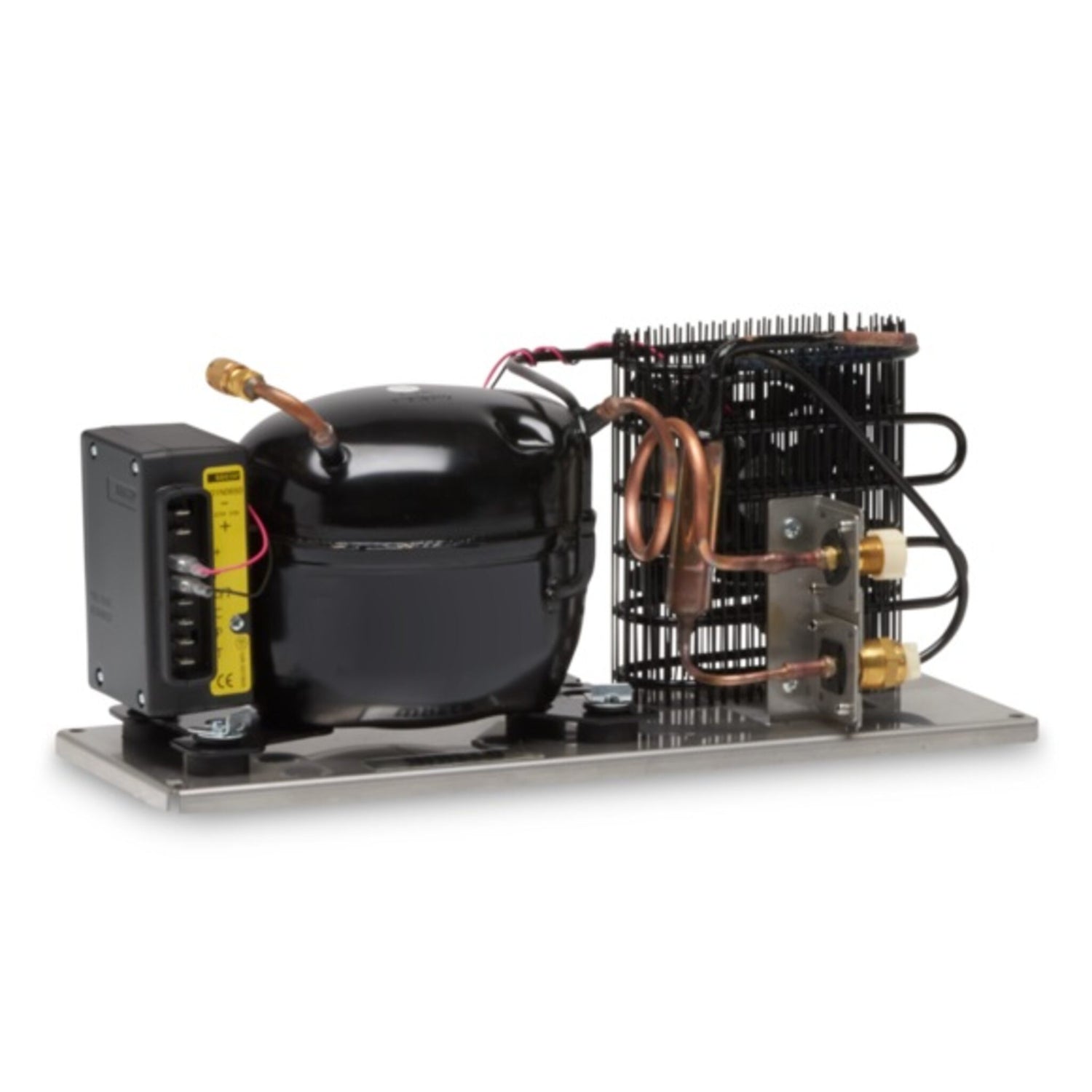 DOMETIC Kühlaggregat 12/24V Kompressor Solarbetrieb, Kühlsystem Bodenmontage, Ideal für kleine Kühlrauminhalte