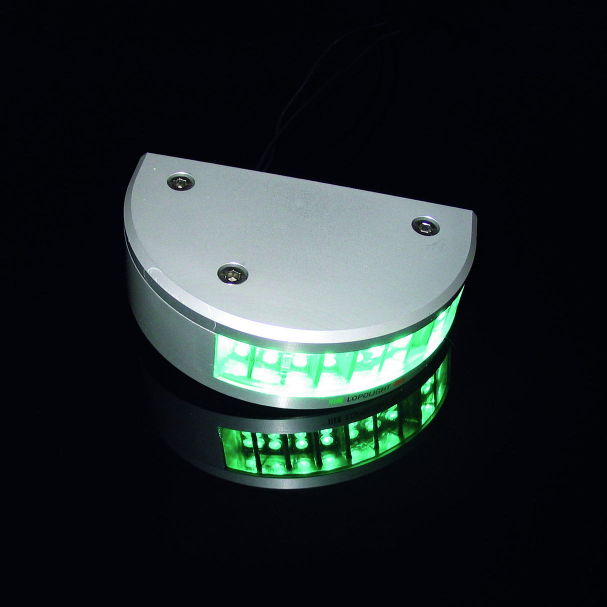 Lopolight LED Steuerbordlaterne Zweifarben-Positionslaterne, wasserdicht und vibrationsfest, für Wasserfahrzeuge bis 12 m