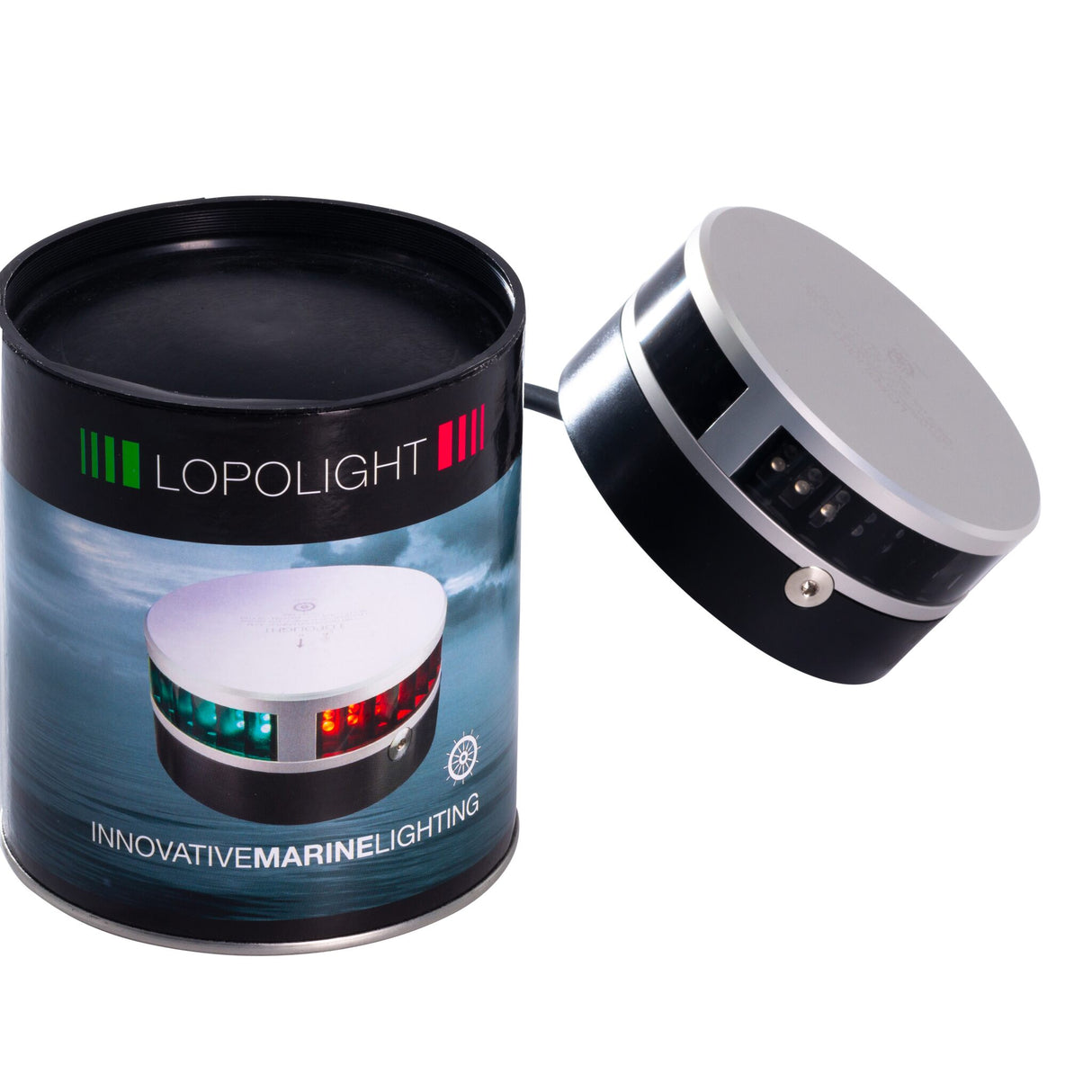 Lopolight LED Navigationslaterne Zweifarben, Positionslaterne für Wasserfahrzeuge, wasserdicht und vibrationsfest