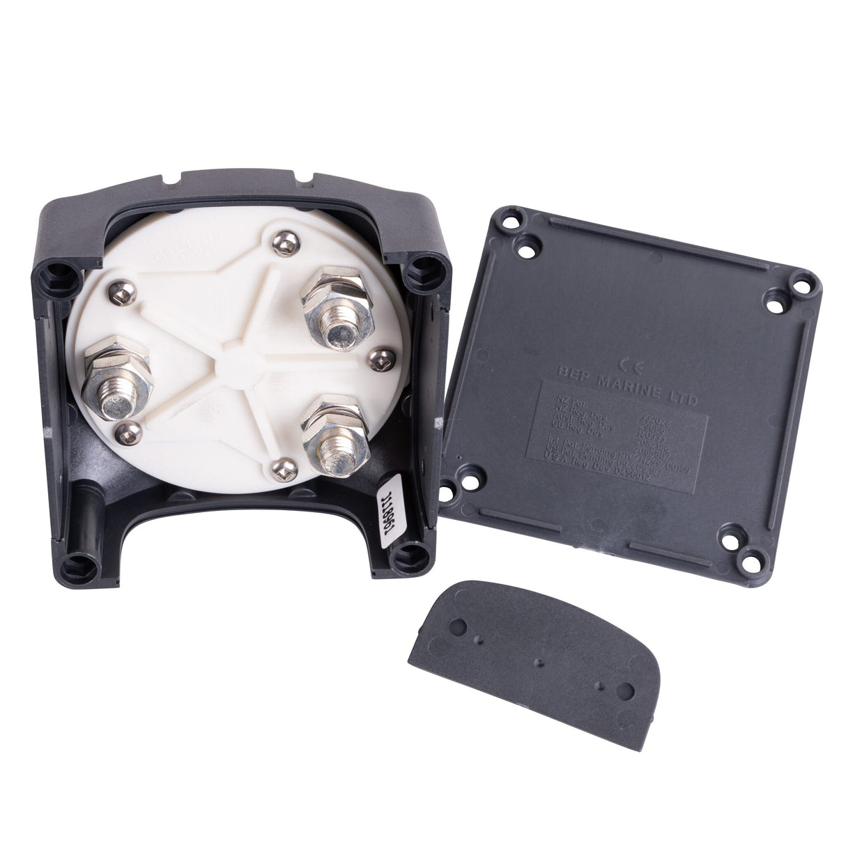 BEP Batterie Umschalter 12V/24V, Schalter für Aufbau- und Einbaumontage, hohe Dauerbelastbarkeit bis 350 A - 69 - 102 mm