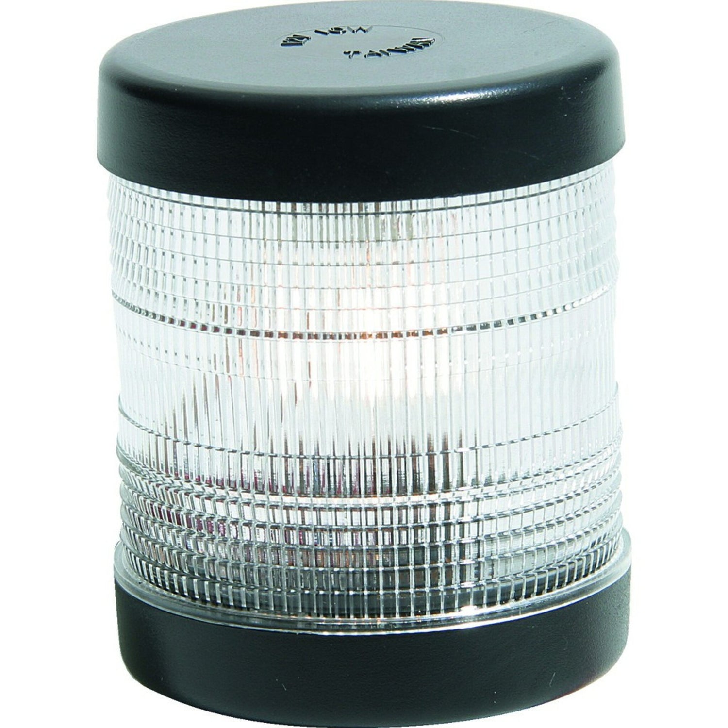 awn Ankerlicht Rundes Signallicht, schwarzes Kunststoffgehäuse