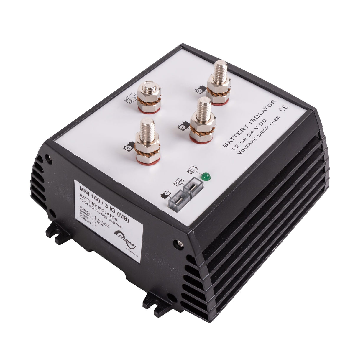 Charging current distributor MBI 150-3, power distributor for efficient charging