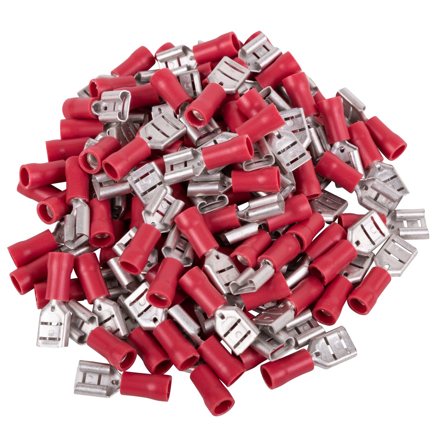 Isolierte Flachsteckhülsen 0,5-1,5mm² VP 100, Flachstecker Vielfalt, Thermo-resistent