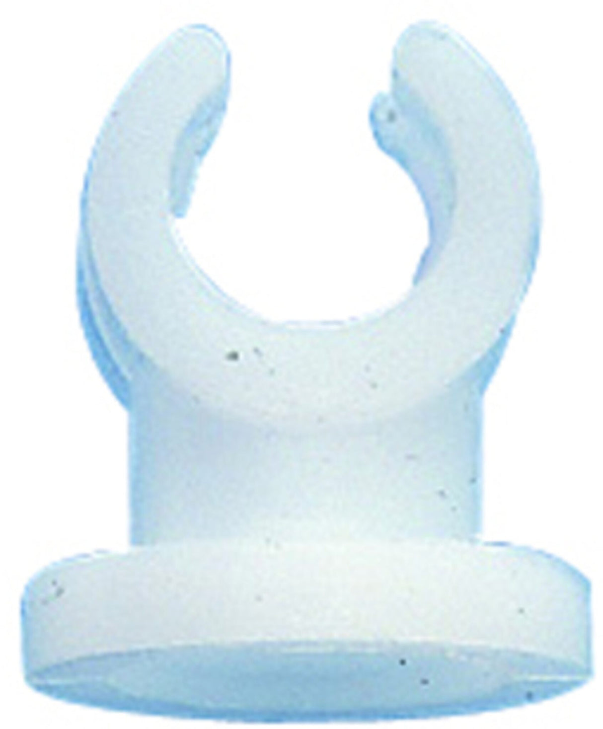 Rohrschelle Kunststoff 8 mm, Halterung für Rohrleitungen, 10 Stück