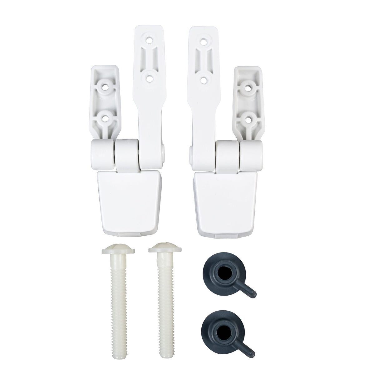 Lid hinge set suitable for Jacobs compact toilet seat, toilet lid hinge, easy installation