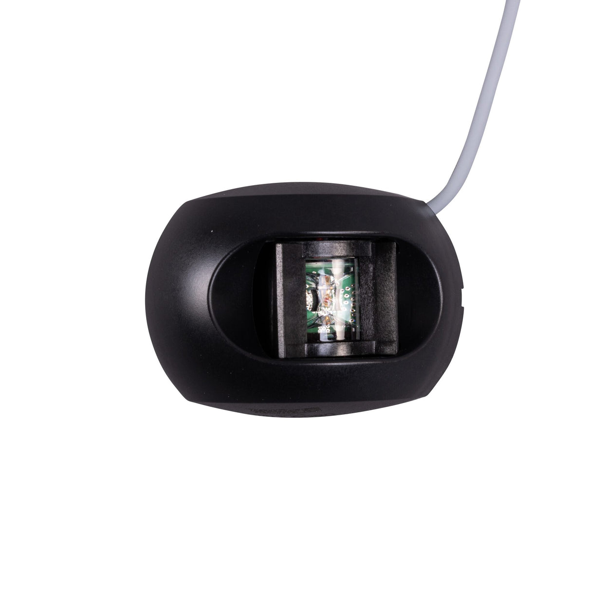 Aqua Signal Navigationslaterne Serie 34, LED, wartungsfrei, salzwasserbeständig, UV-geschützt, rostfrei, amagnetisch, stoß- und schlagfest - schwarz, aluminium, weiß