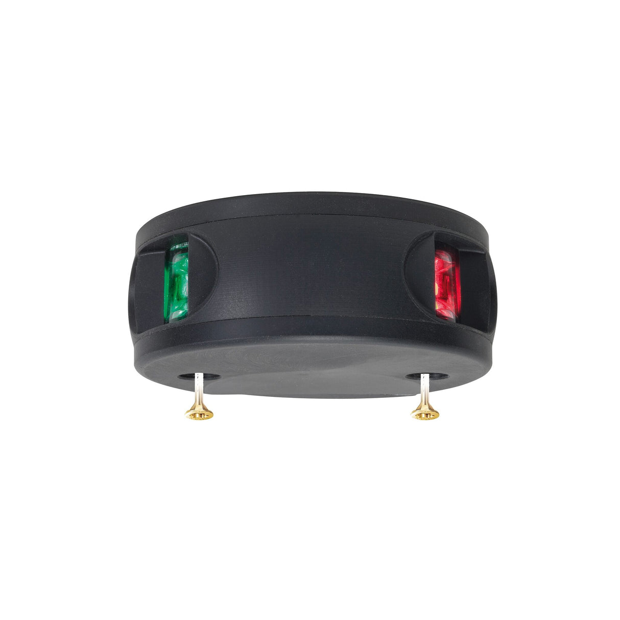 Aqua Signal Navigationslaterne Serie 34, LED, wartungsfrei, salzwasserbeständig, UV-geschützt, rostfrei, amagnetisch, stoß- und schlagfest - schwarz, aluminium, weiß