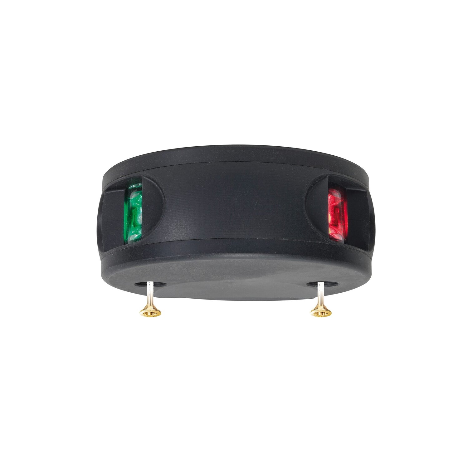 Aqua Signal Navigationslaterne Serie 34, LED, wartungsfrei, salzwasserbeständig, UV-geschützt, rostfrei, amagnetisch, stoß- und schlagfest - schwarz, aluminium, weiß