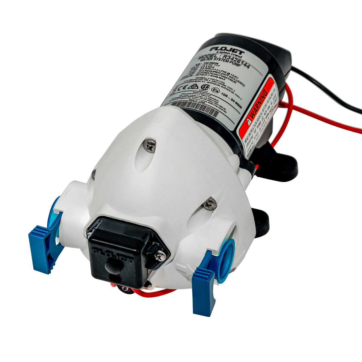 Flojet Druckpumpe selbstansaugend Triplex 1.9 Sanitärpumpe, leise und sicherer Betrieb, versorgt 3-4 Zapfstellen
