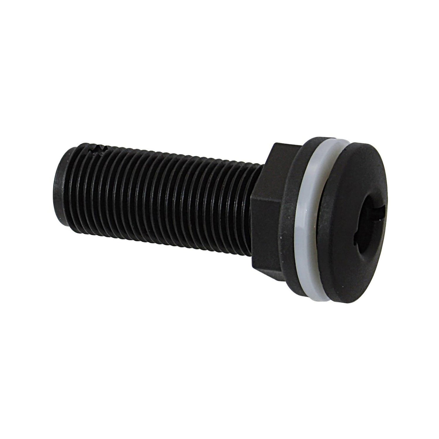 TRUDESIGN Borddurchlass, schwarz, Schlagfest, Temperaturbeständig - Hochwertiger Marineauslass - 1/2" - 1 1/2" (Optional mit Schlauch)