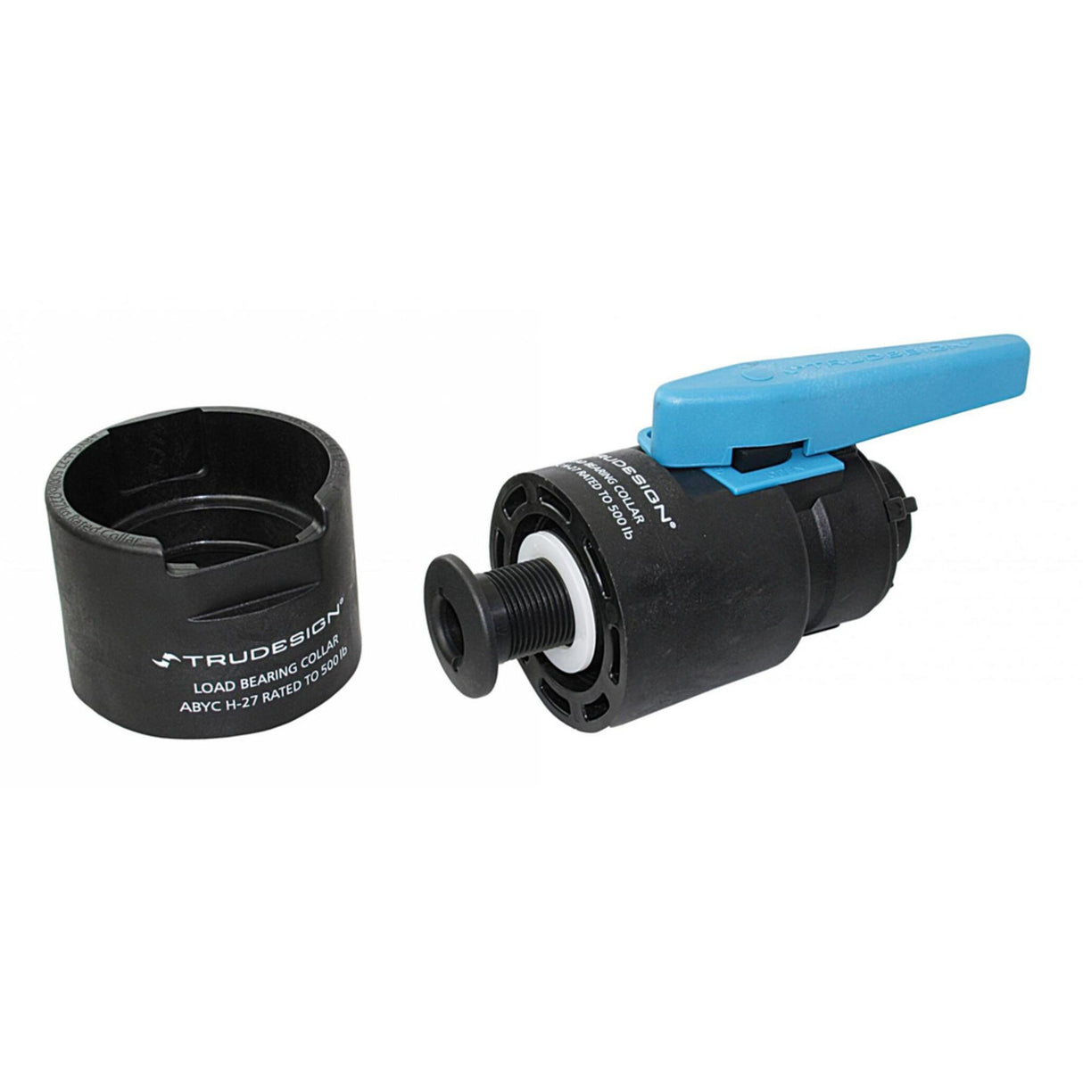 TRUDESIGN Lastaufnahme-Kragen für TD-Kugelhahn, verbesserte Auflagefläche, hohe Stabilität - 1/2" - 1 1/2"