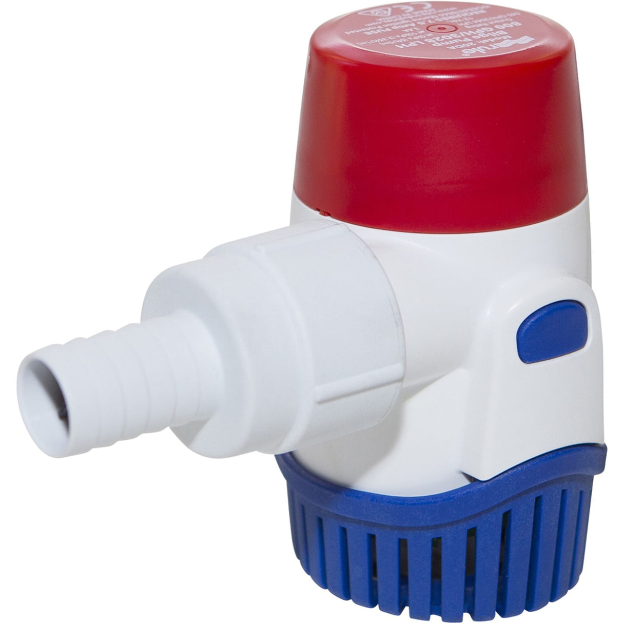 RULE-MATE submersible bilge pump with stainless steel drive shaft, reliable dirty water pump, easy cleaning and check valve - 2.1 - 3.7 A