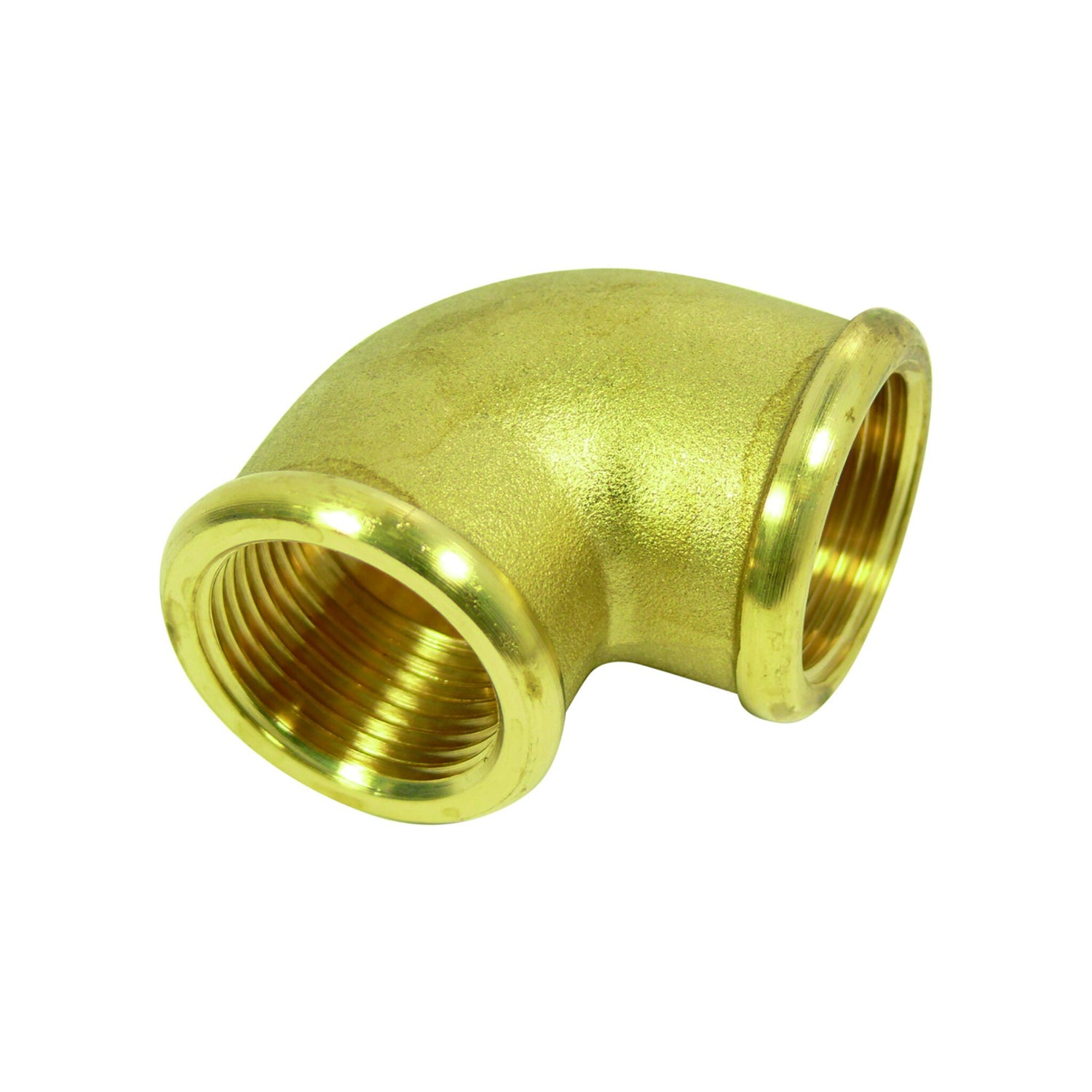 Rohrbogen 90° Messing mit Innengewinde, Rohrverbindung, langlebig und korrosionsbeständig - 1/2" - 1 1/2"