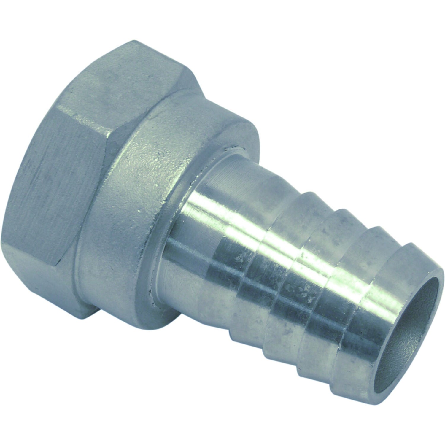 Edelstahl Schlauchtülle robust, Schlauchanschluss, korrosionsbeständig - 12 - 38 mm