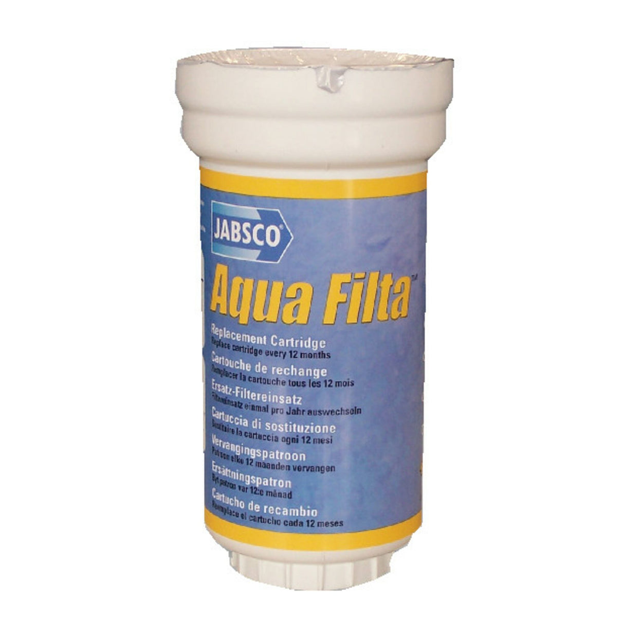 JABSCO Ersatzpatrone für Aqua-Filter Aqua Filta, Filterkartusche, einfacher Kartuschenaustausch
