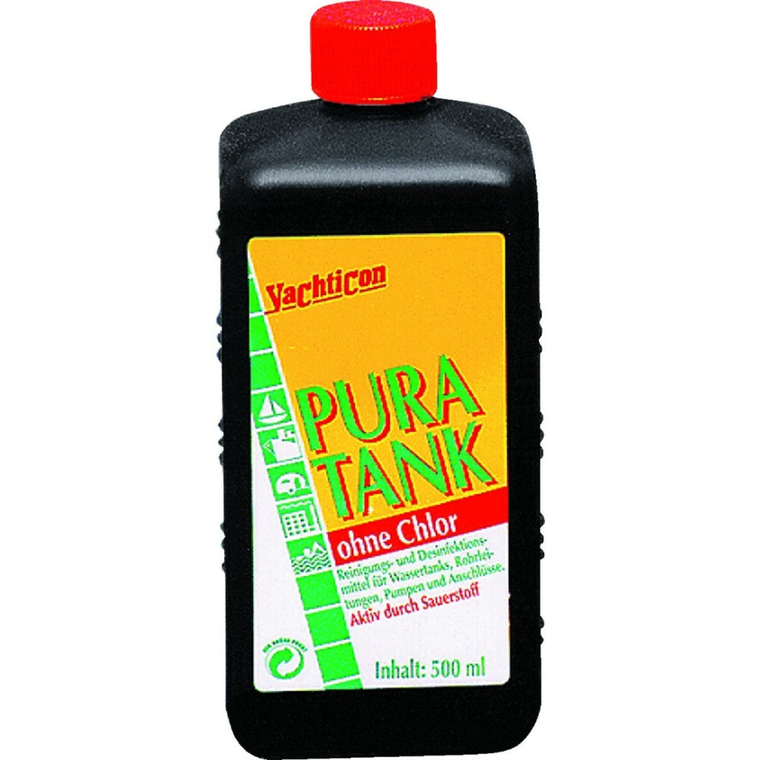 Yachticon Wassertankreiniger einfache Anwendung, Tankpflege, hygieneoptimierte Formel, effektiv gegen Algen und Bakterien