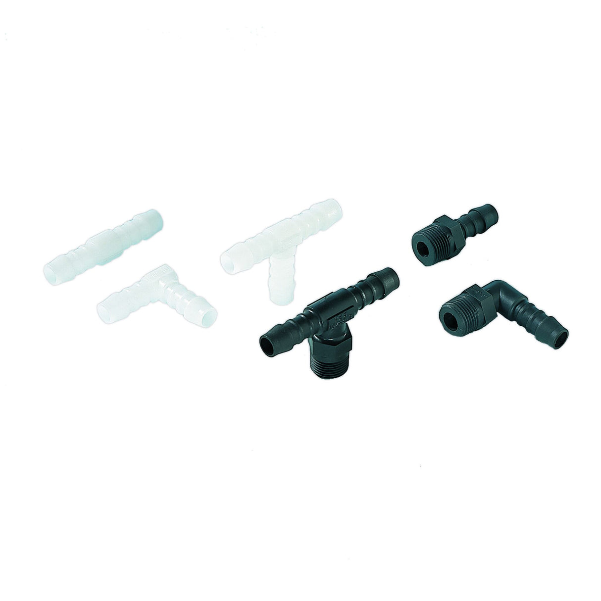 Kunststoff T-Schlauchverbinder für drei Wasserschläuche, korrosionsbeständig, einfach zu montieren - 10 - 25 mm