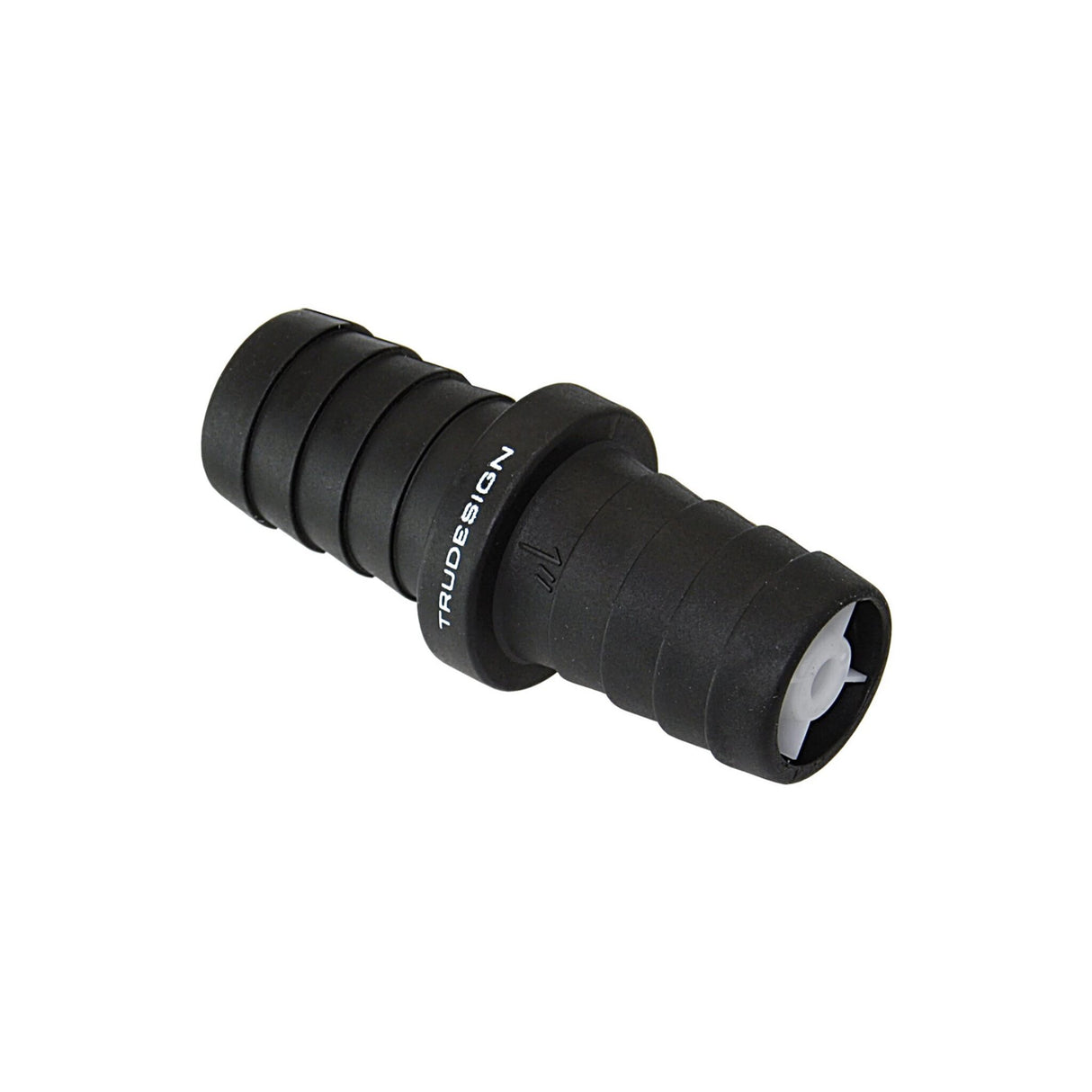 TRUDESIGN Rückschlagventil glasfaserverstärkt, Rückschlagklappe, hitzebeständig bis 95 °C - 19 - 38 mm (Optional mit Schlauch)