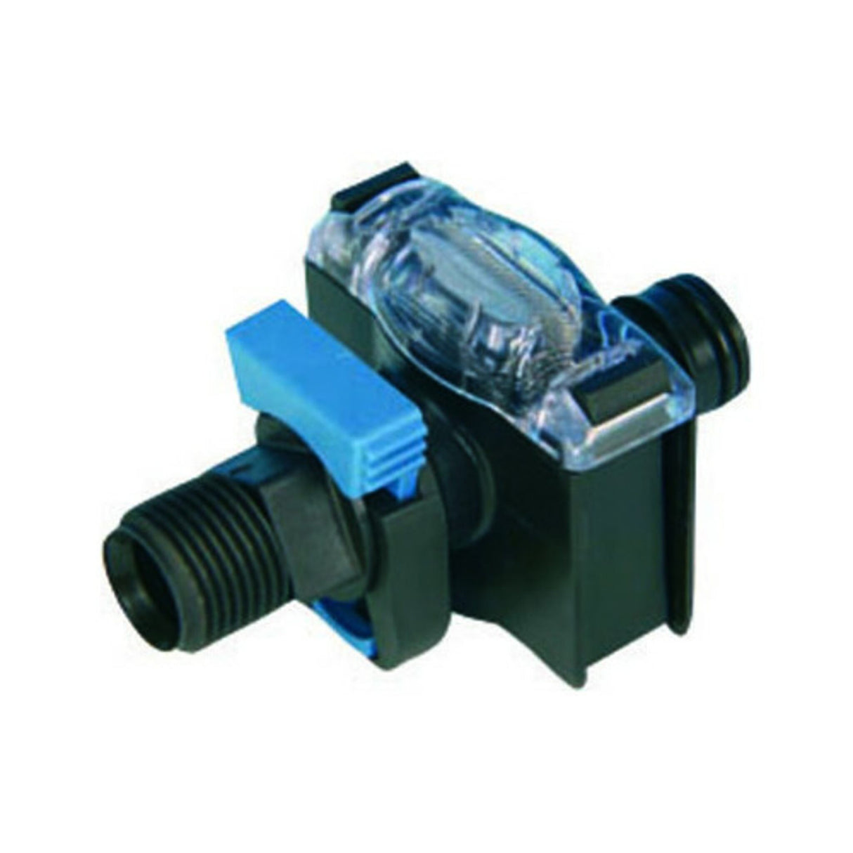 JABSCO Vorfilter für Druckwasserpumpen, transparentes Gehäuse, einfache Reinigung, robuster korrosionsbeständiger Schutz - (Optional mit Schnellkupplung, Schlauch- und Gewindeanschluss)