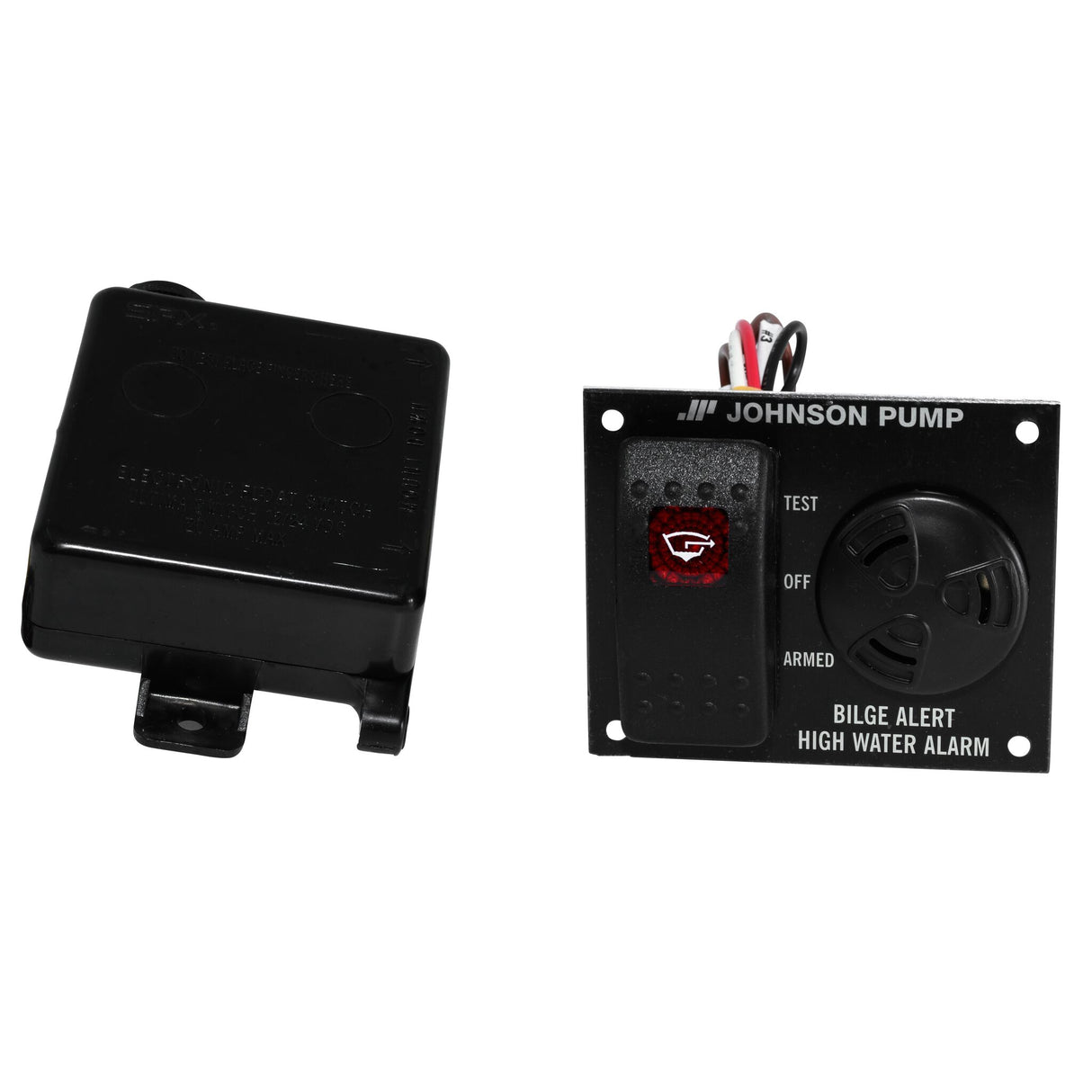 Johnson Bilge Water Alarm Liquid Detector 90 dB Water Sensor Corrosion-Free