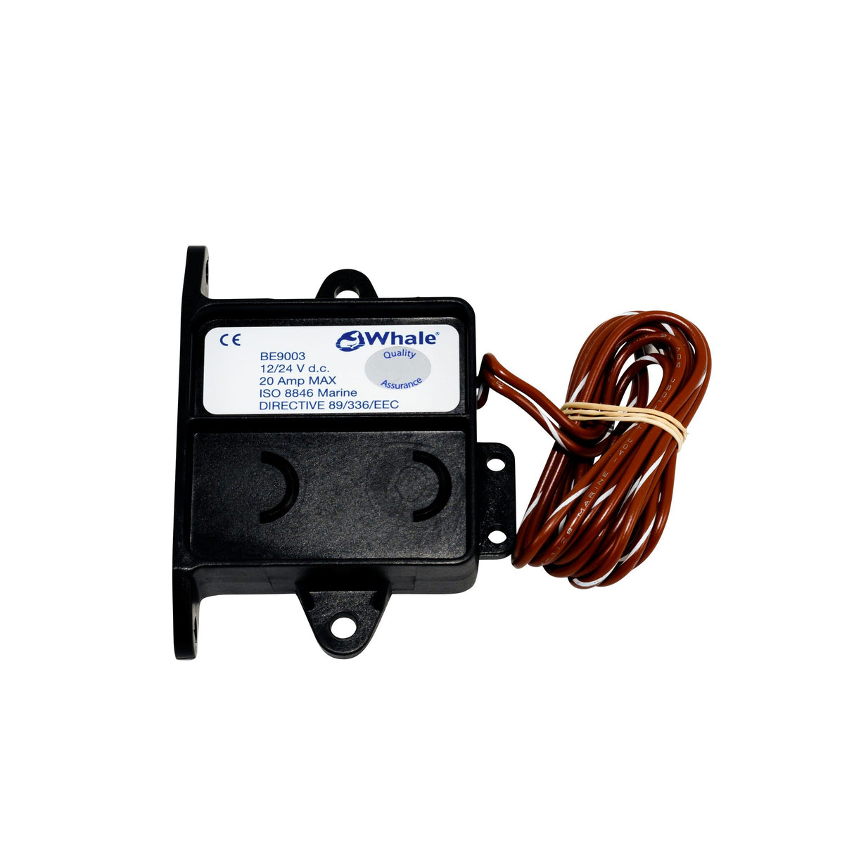 WHALE bilge pump switch with sensor control, automatic pump regulator, non-blocking, suitable for common bilge fluids