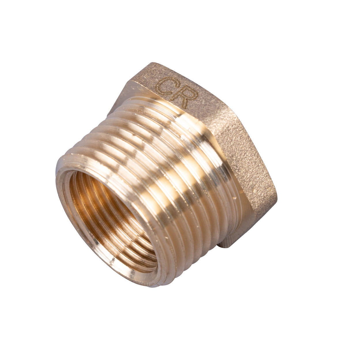 Maestrini Reduzierstück Innen-/Außengewinde, CR-Messing, langlebig und robust - 1/2" x 3/8" – 1 1/2" x 1"