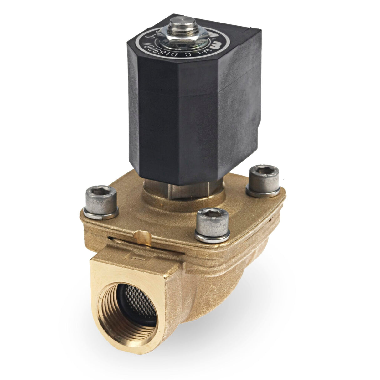 Albin Pump Magnetventil 12 V für Frischwasser, Wasserabsperrventil, ideal für elektrische Toiletten ohne zusätzliche Pumpe