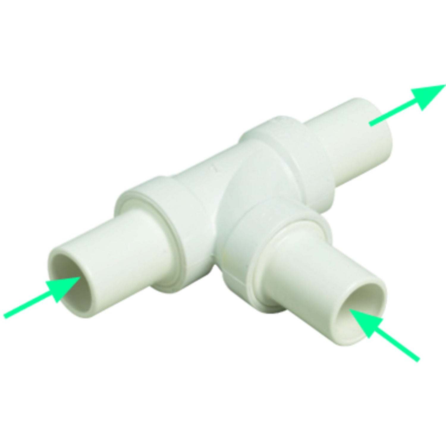 DOMETIC PVC-Schlauchverbinder mit Schlauchadaptern 38 mm, PVC-Anschlussstück, hochwertiger Kunststoff für zuverlässige Verbindung - (Optional mit T-Stück, 90°-Bogen)