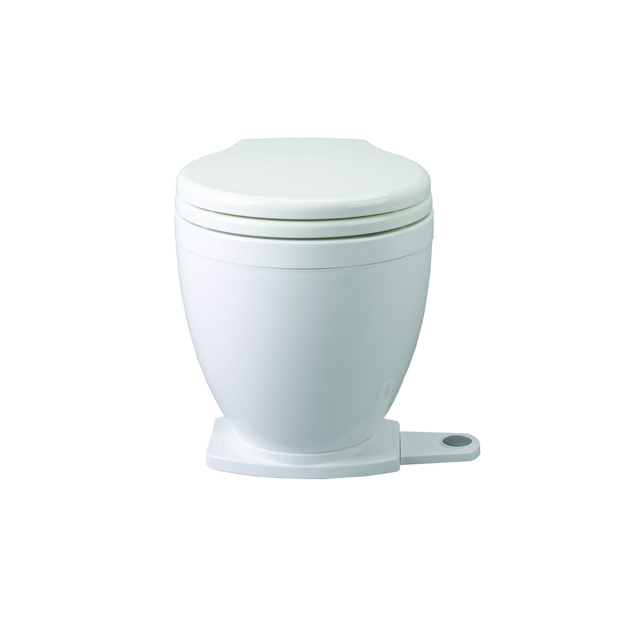 JABSCO Lite Flush II Electric Toilet, Low Power and Water Consumption, Environmentally Friendly Flush and Waste Solution - (Optional with Wall or Foot Panel)