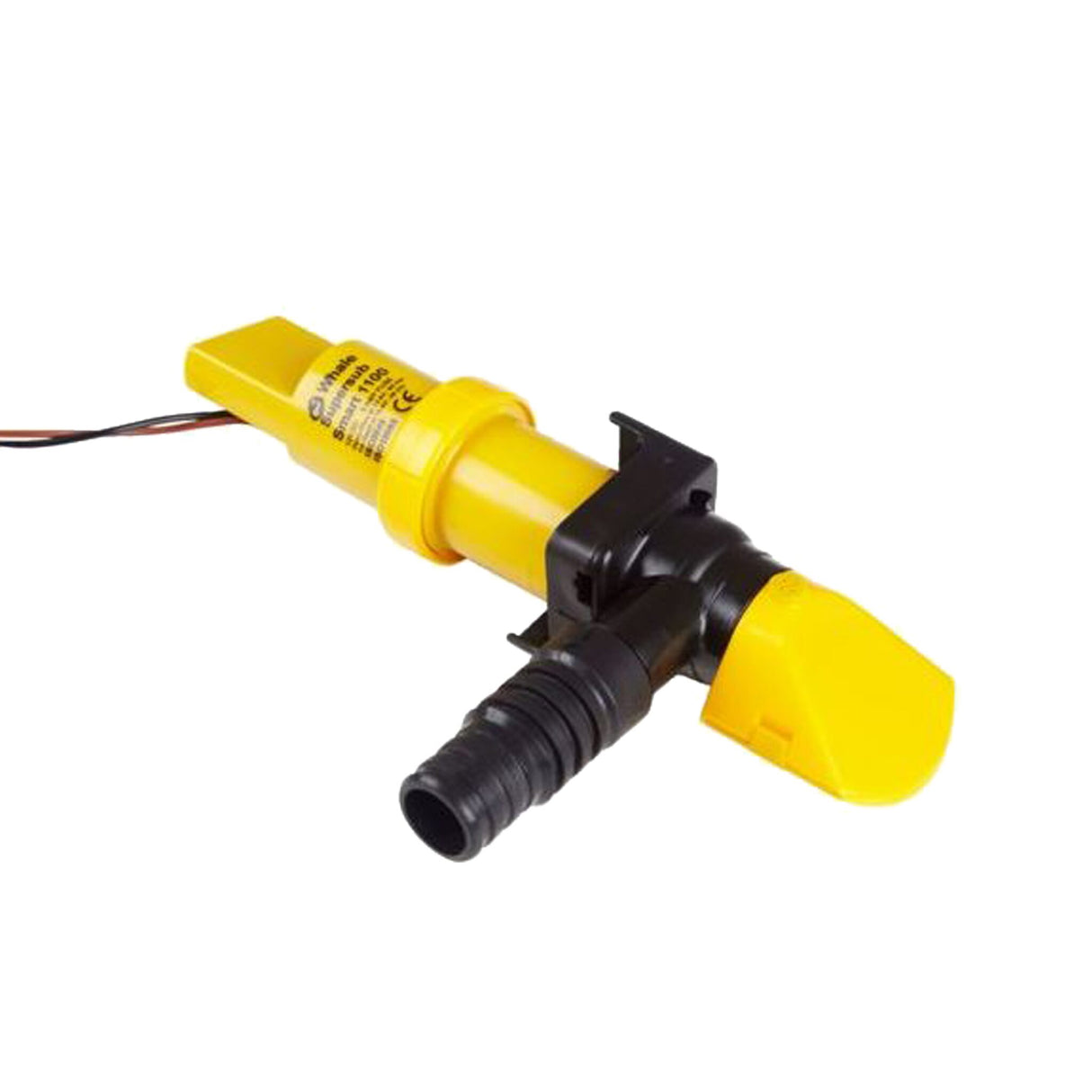 WHALE Bilgenpumpe platzsparend, Liegende Tauchpumpe mit Rückschlagventil, Automatik-Sensor und leicht zu reinigen