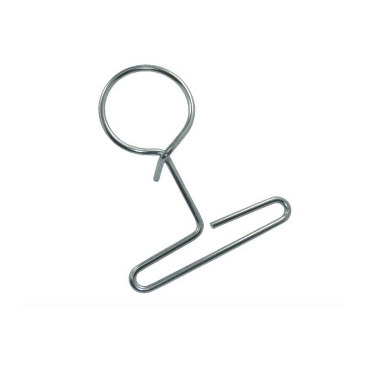 Dock Ring Notklampe verzinkter Stahl 8 mm, Bootsanker, ideale Lösung bei fehlenden Pollern